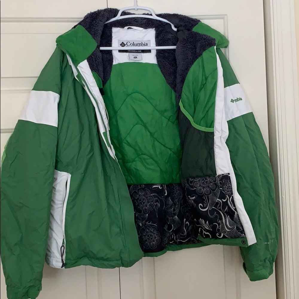 Green Columbia Winter Jacket- Size XL